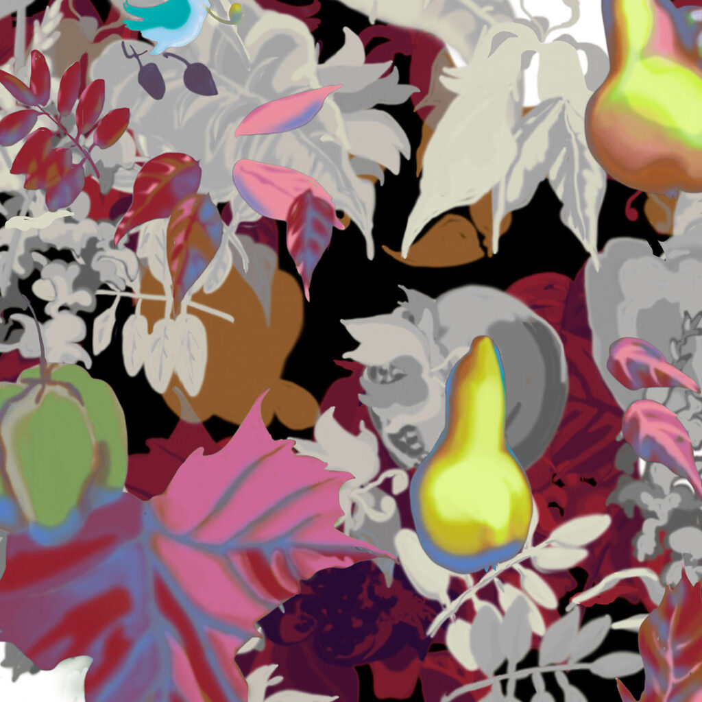 Flores, pattern design, detail2