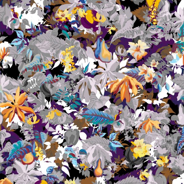 Flores, pattern design, detail 1