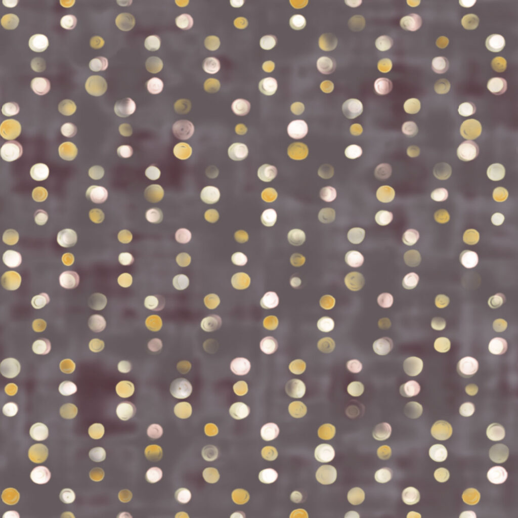 Signal, pattern design, grey, gold,white, tan, detail 1