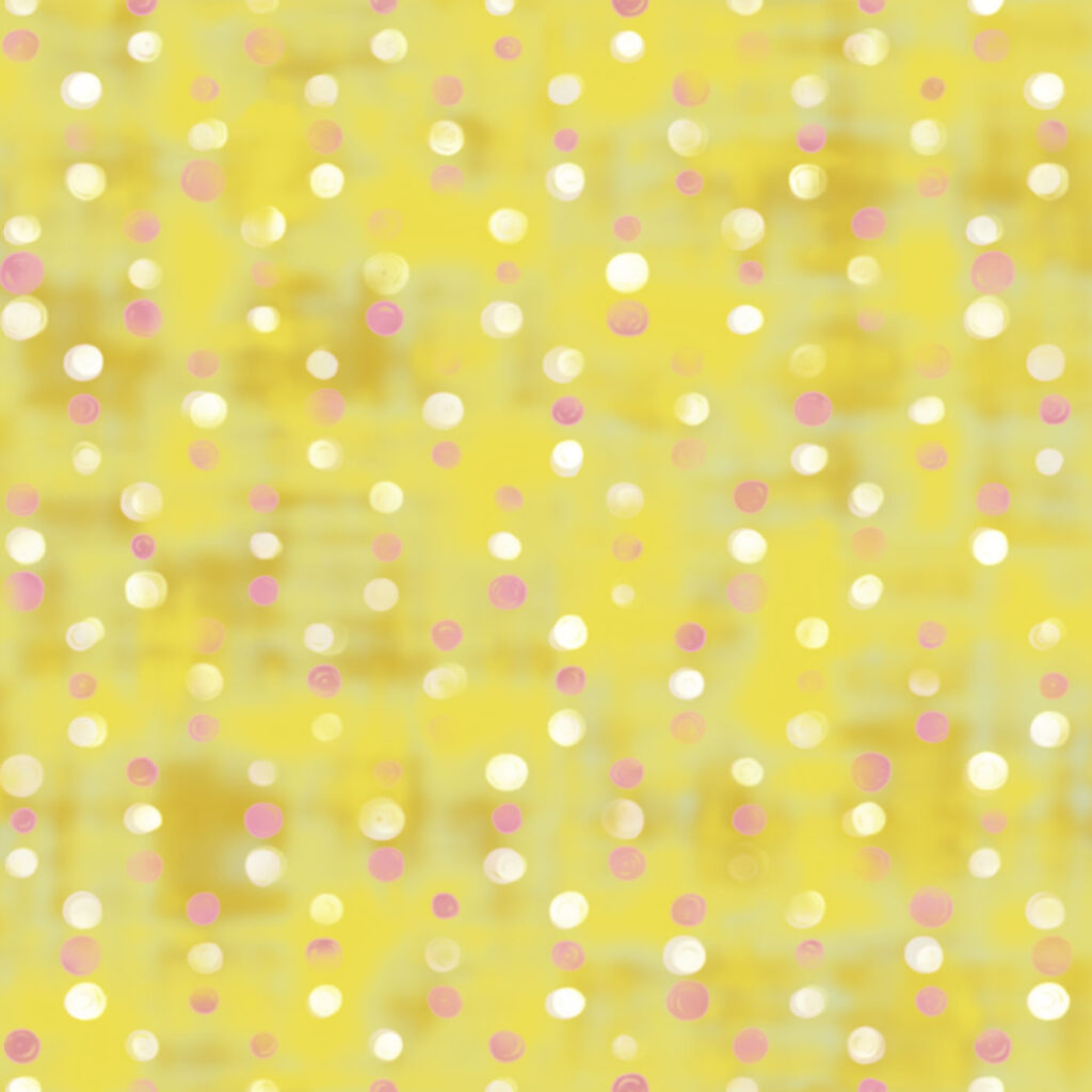 Signal, pattern design, white, pink yellow, gold, detail 1