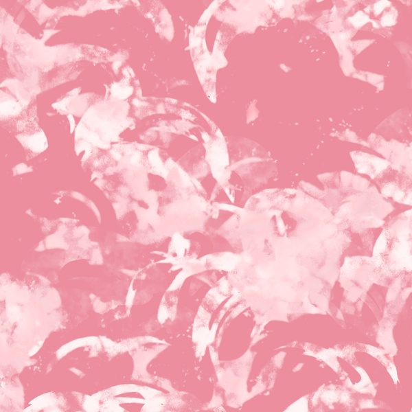 Silvis, pattern design, pink, coral, white, detail 1