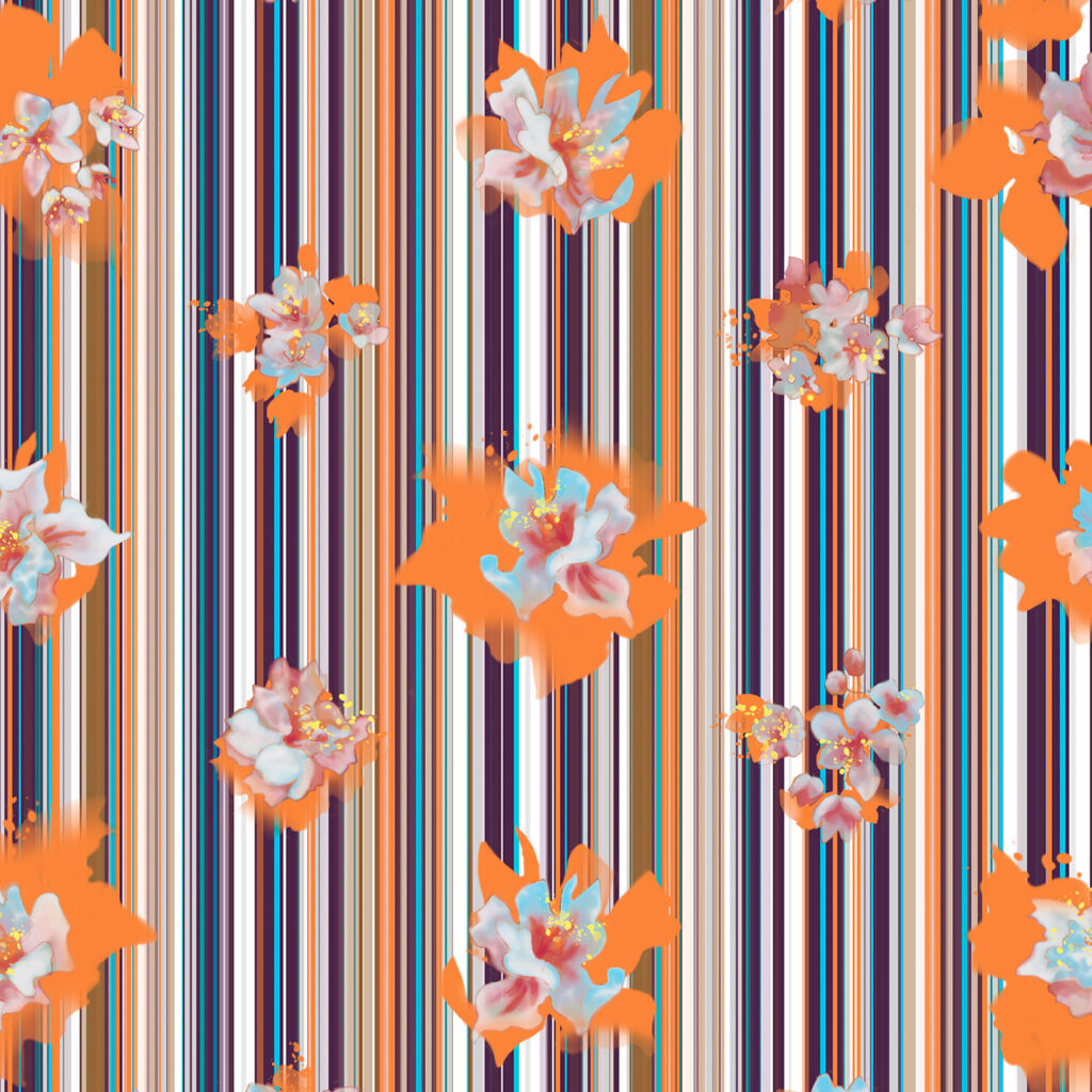 Spalliera, pattern design, detail 1