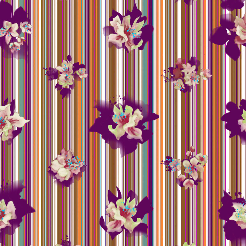 Spalliera, pattern design, detail 1