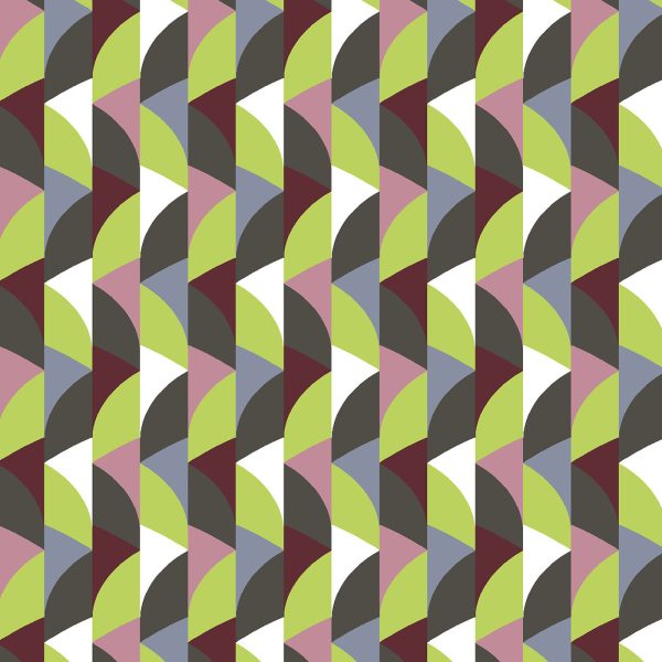 Terra, pattern design, grey, charcoal, green, white, burgundy, detail 2