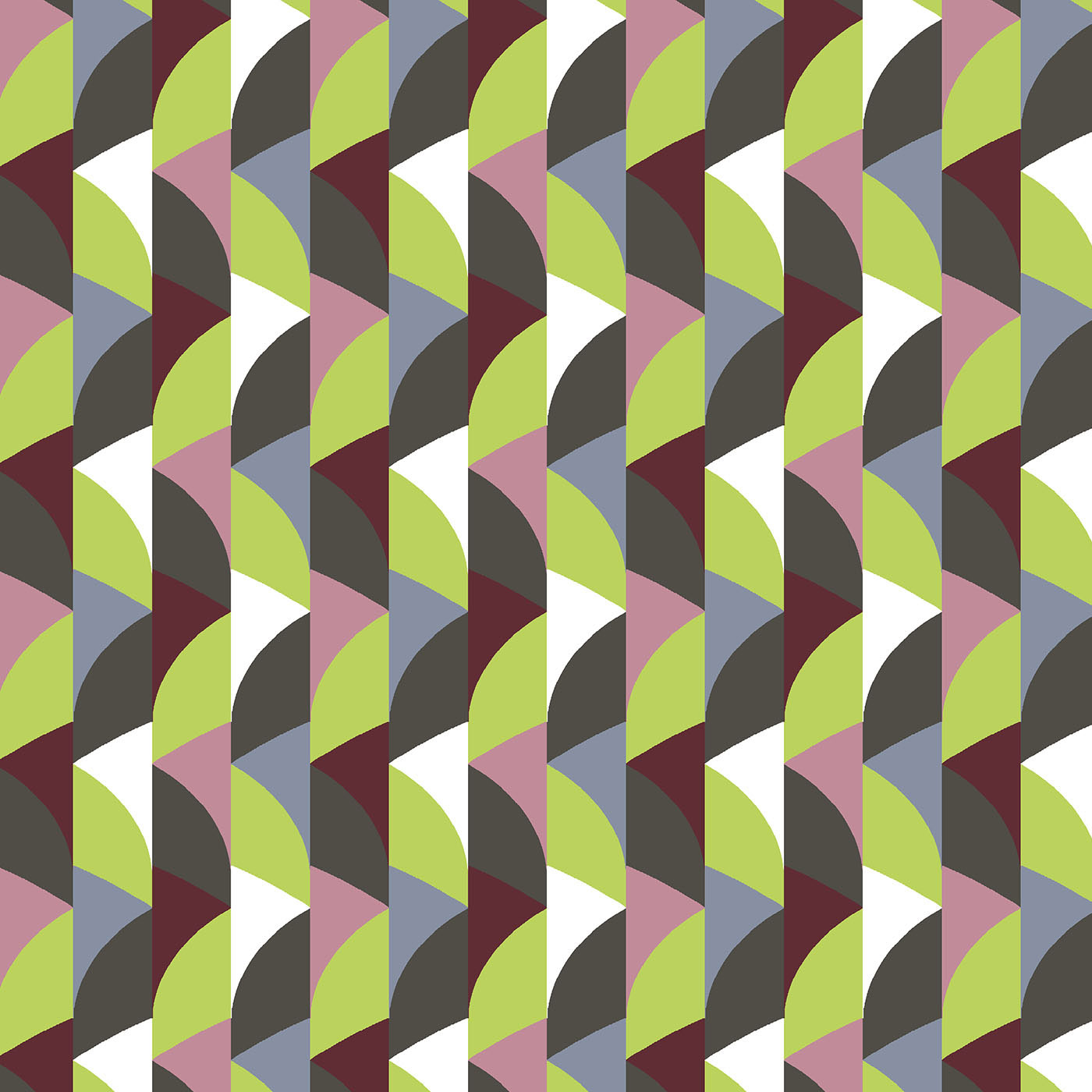 Terra, pattern design, grey, charcoal, green, white, burgundy, detail 2