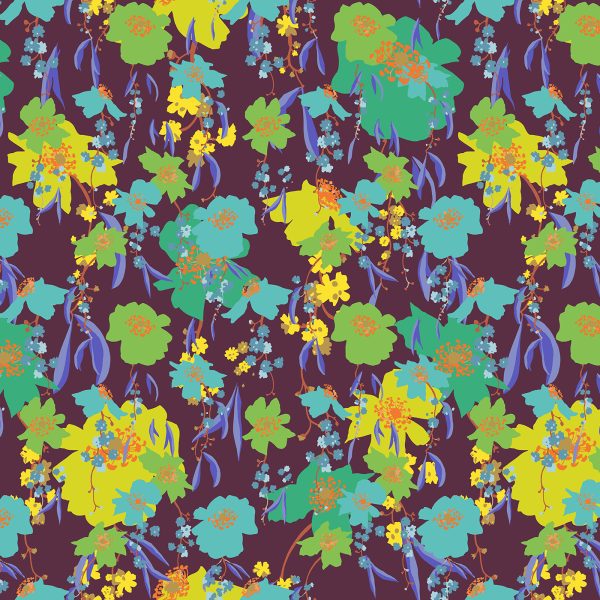 Floral, pattern design, repeat view