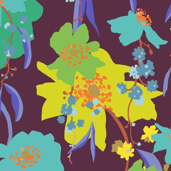 Floral, pattern design, detail