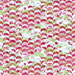 Pluvia, geometric and textured design, mid-scale, for upholstery and wallcovering.