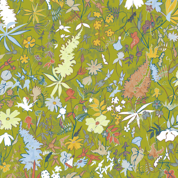Wildthing, textile and wallcovering pattern from the Oh Canada collection.