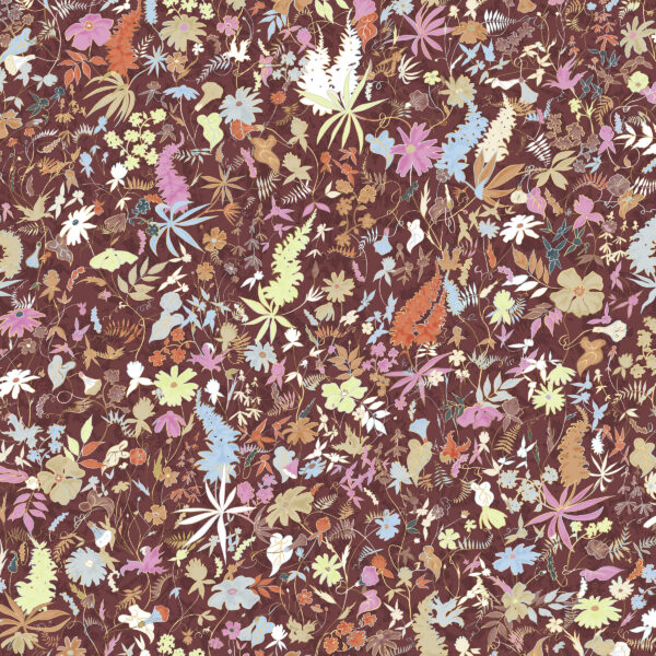 Wildthing, textile and wallcovering design from the Oh Canada collection.