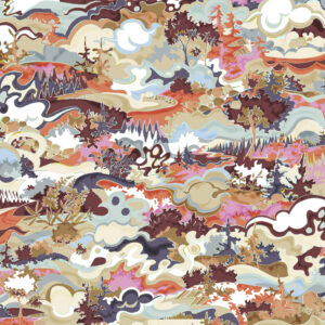 Taylor Head textile and wallcovering design from the Oh Canada collection.