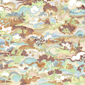 Taylor Head textile and wallcovering design from the Oh Canada collection.