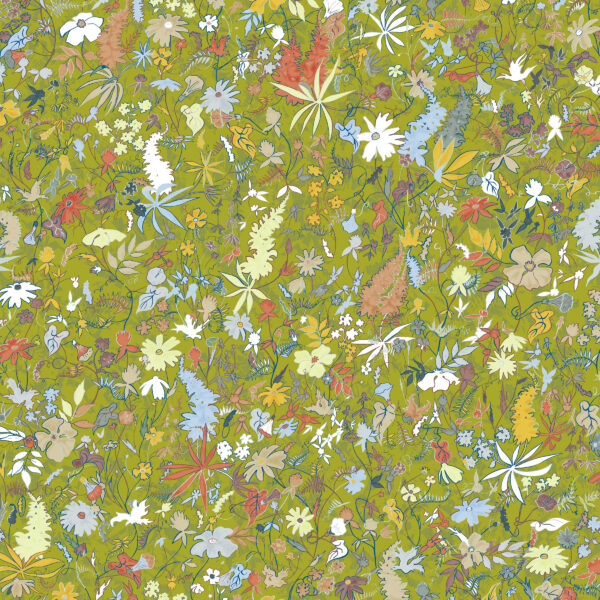 Pattern Wildthing, from the Oh Canada textile and wallcovering collection.