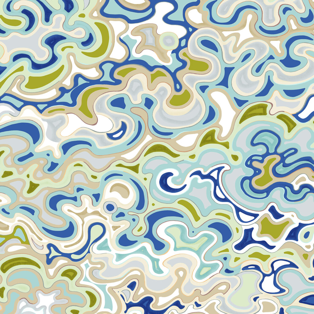 Current, textile and wallcovering design from the Oh Canada collection.