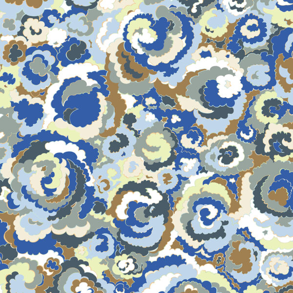 Lichen, textile and wallcovering design from the Oh Canada collection.