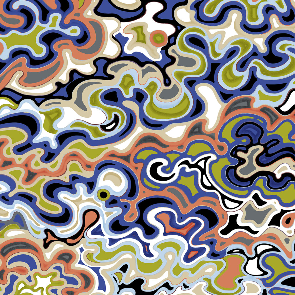 Current, textile and wallcovering design.