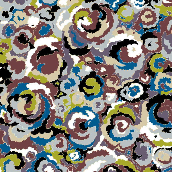 Lichen, textile and wallcovering design.