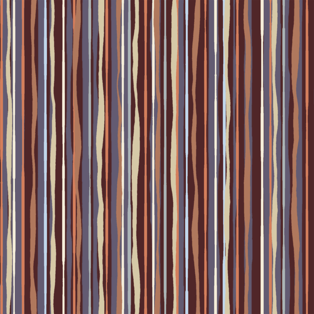 49, textile and wallcovering design from the Oh Canada collection. Full scale detail.