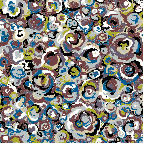 Lichen, textile and wallcovering design from the Oh Canada collection.