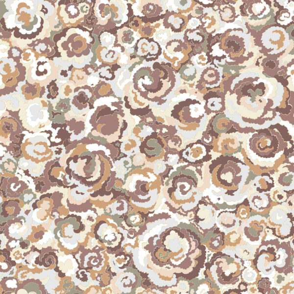 Lichen, textile and wallcovering design from the Oh Canada collection.