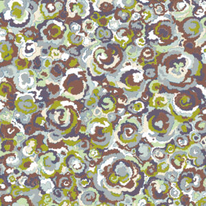 Lichen, textile and wallcovering design from the Oh Canada collection.